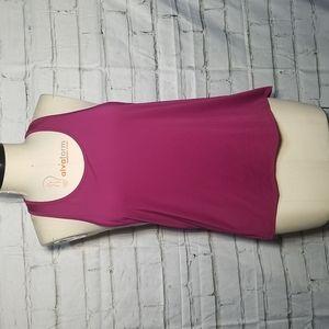 Peggy Fabletics Tank Size Large Dark Rose